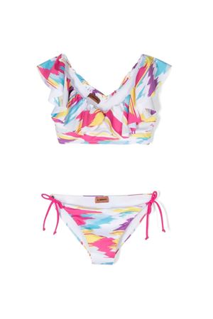 Multicolor polyester swimsuit  MISSONI KIDS | MS0C05Z1377999